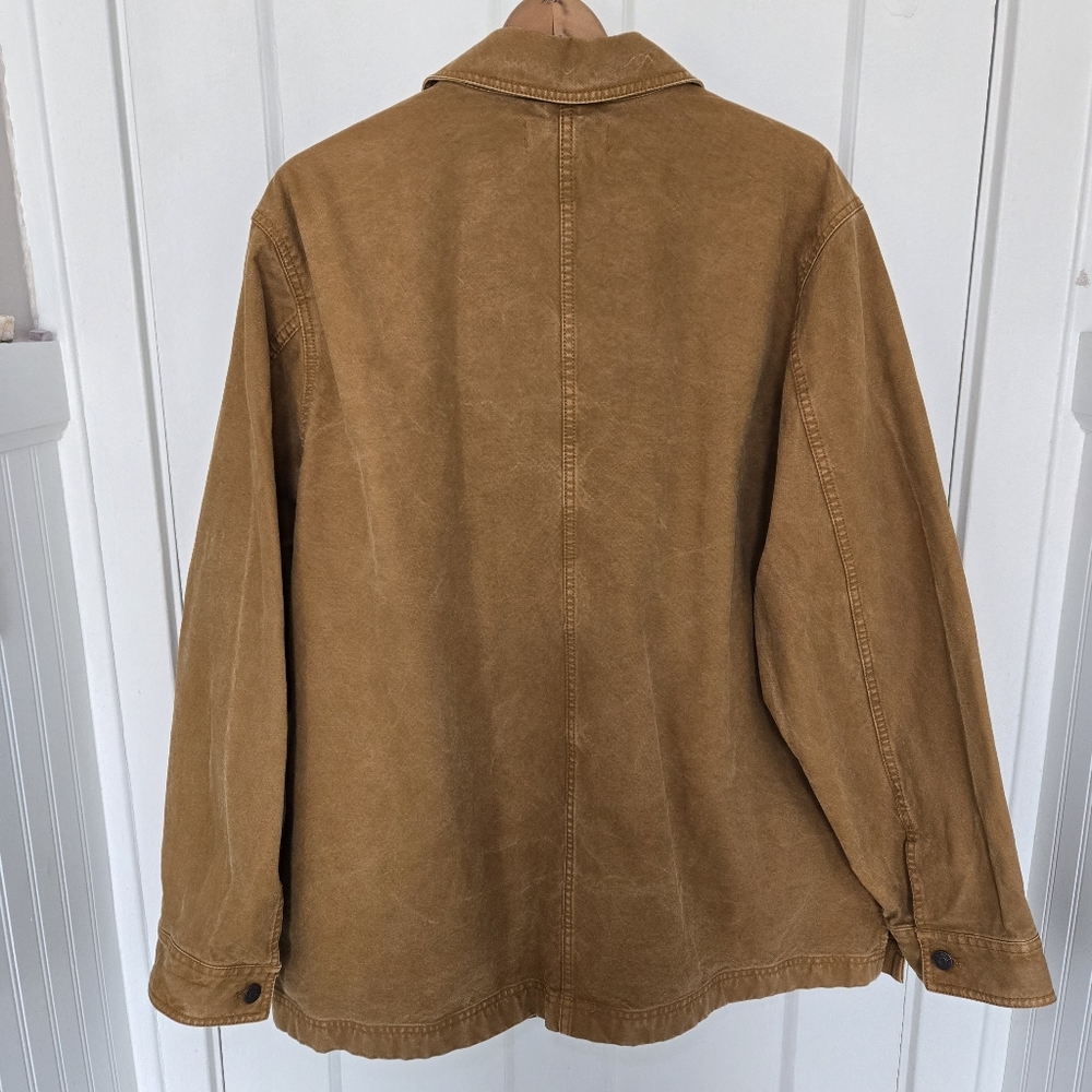 Madewell Mens Garment-Dyed Canvas Chore Jacket Size XXL Workwear Utility Western - Picture 13 of 16